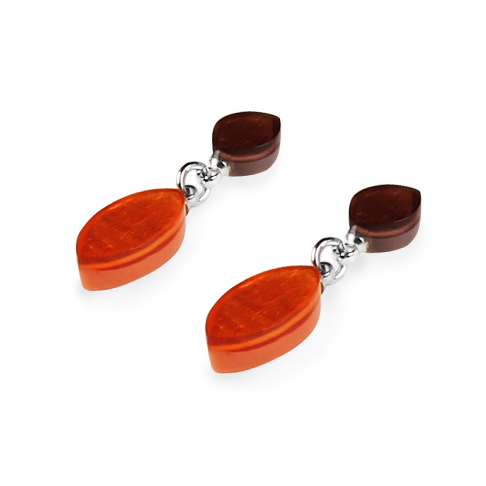 Spice Petal Dangle Stud Earrings | The Jewellery Stop