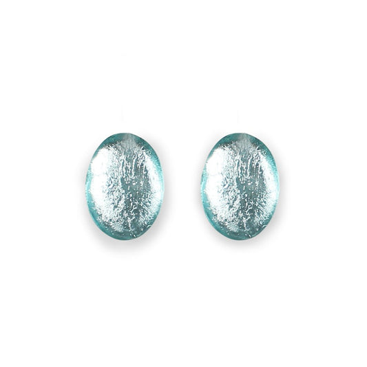 Pear Oval Echo Stud Earrings | The Jewellery Stop