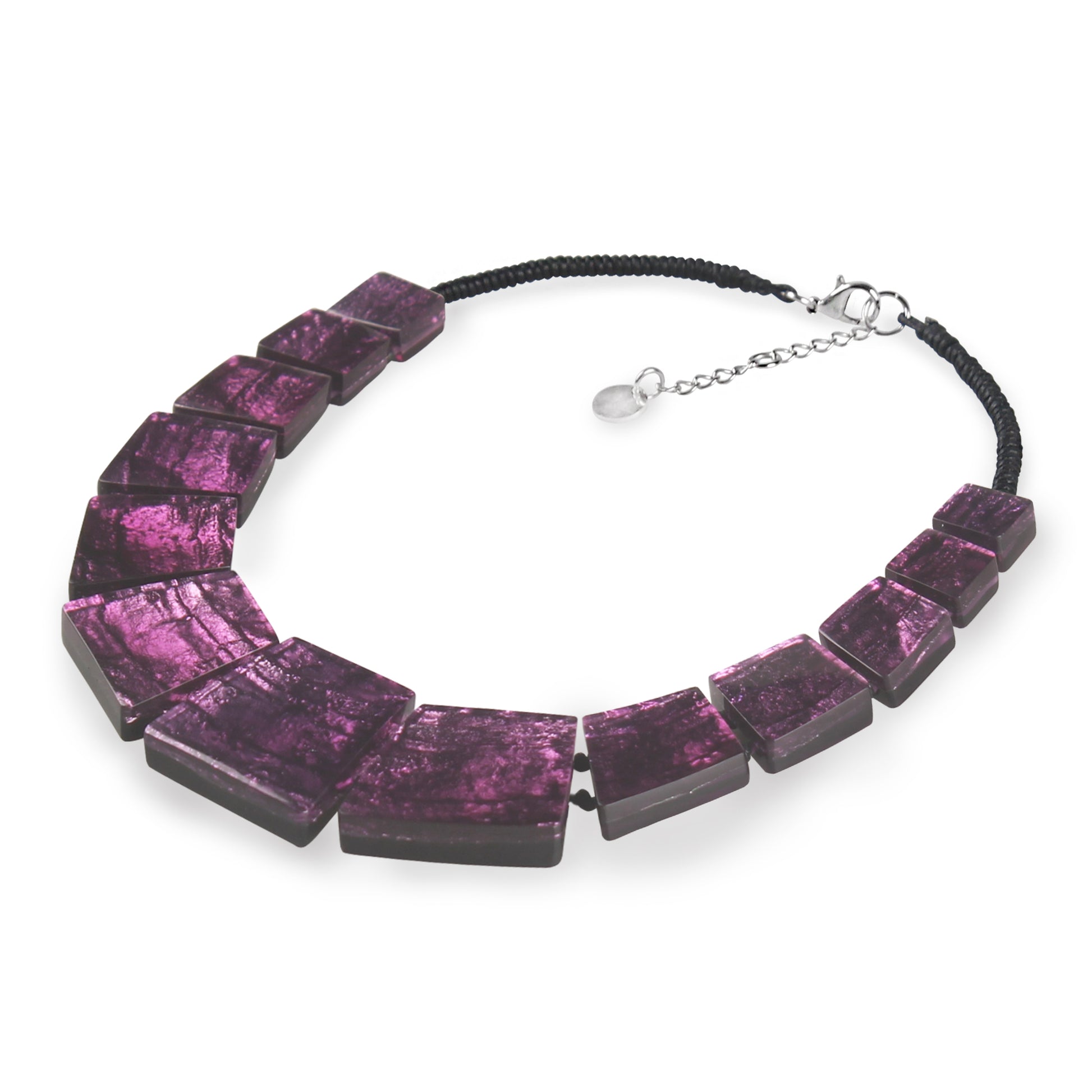 Purple Aztec Necklace