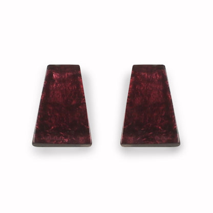 Plum Aztec Stud Earrings | The Jewellery Stop