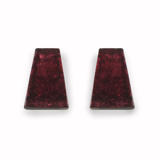 Plum Aztec Stud Earrings | The Jewellery Stop