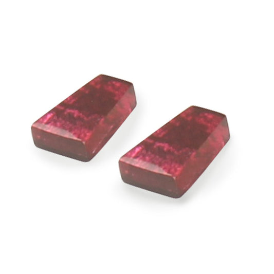 Raspberry Aztec Stud Earrings | The Jewellery Stop