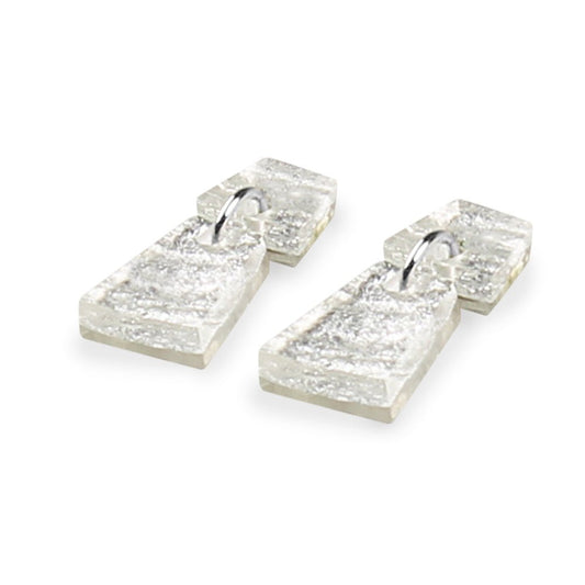 Silver Aztec Dangle Stud Earrings | The Jewellery Stop