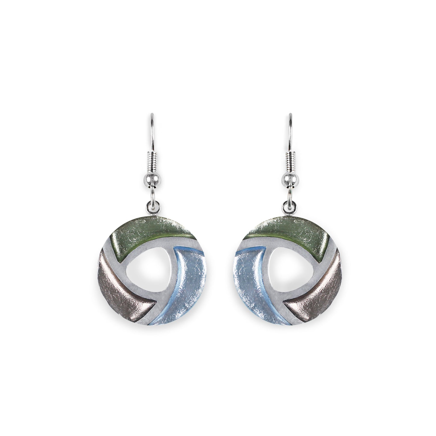 Pear Trisceli Fish Hook Earrings | The Jewellery Stop