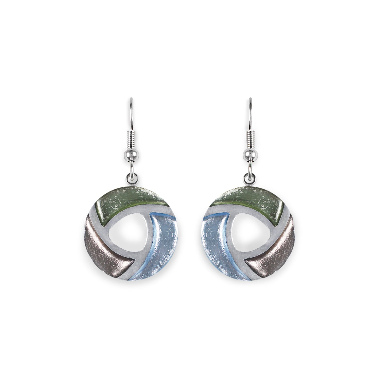 Pear Trisceli Fish Hook Earrings | The Jewellery Stop