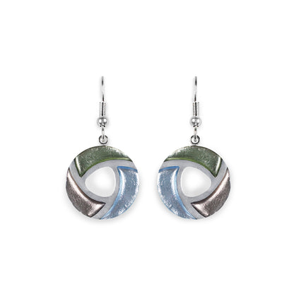 Pear Trisceli Fish Hook Earrings | The Jewellery Stop