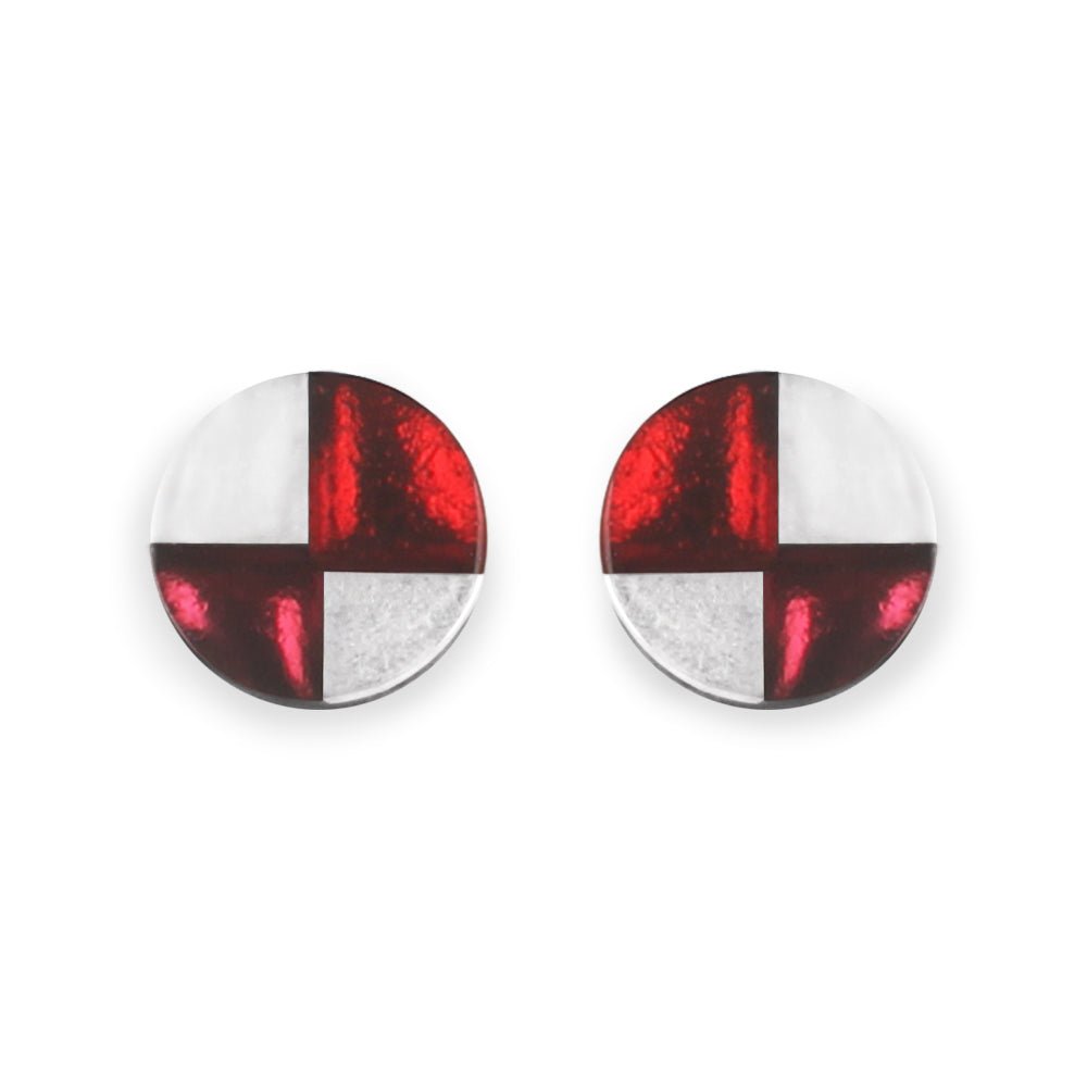 Rio Mosaic Stud Earrings | The Jewellery Stop