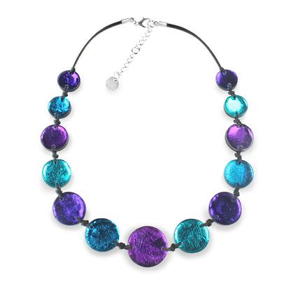 Peacock Classic Circles Necklace