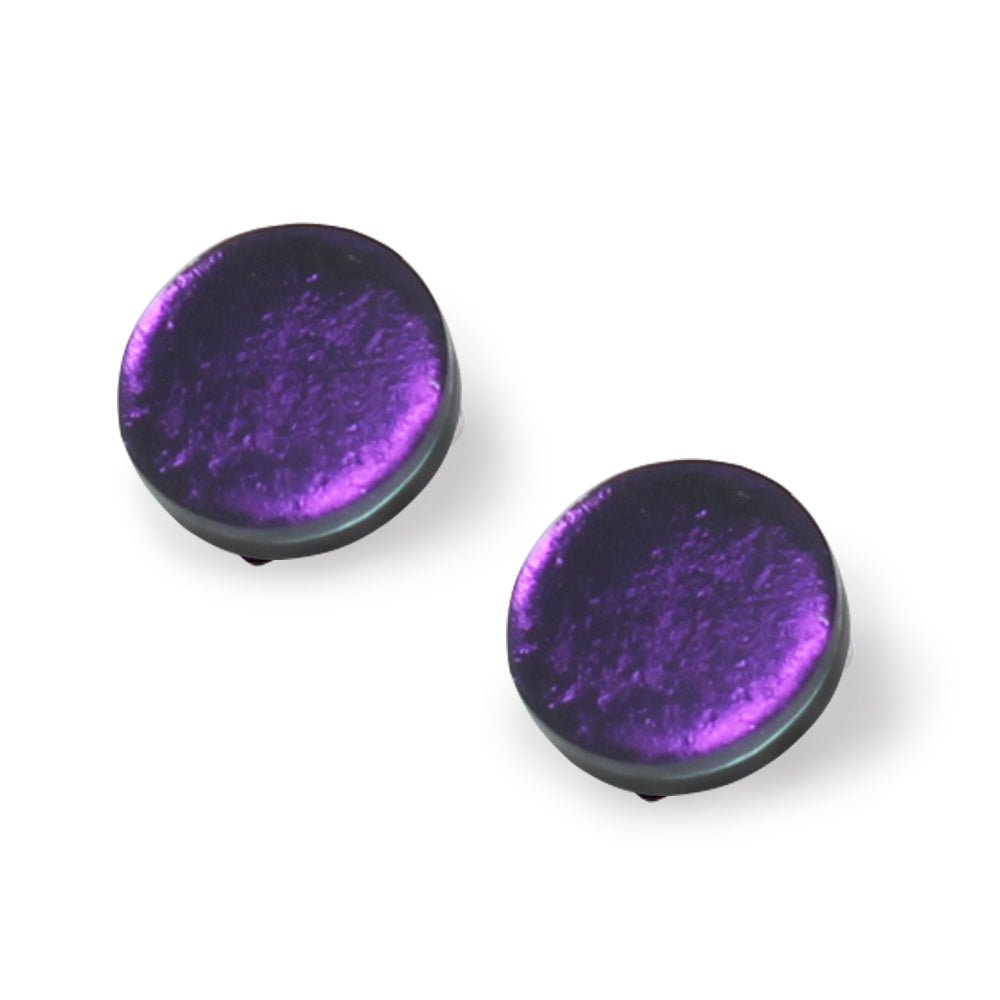 Peacock Classic Circle Clip Earrings | The Jewellery Stop