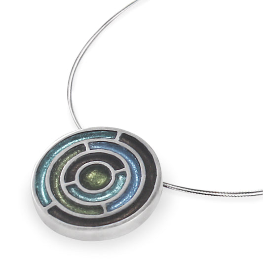 Pear Labyrinth Pendant | The Jewellery Stop
