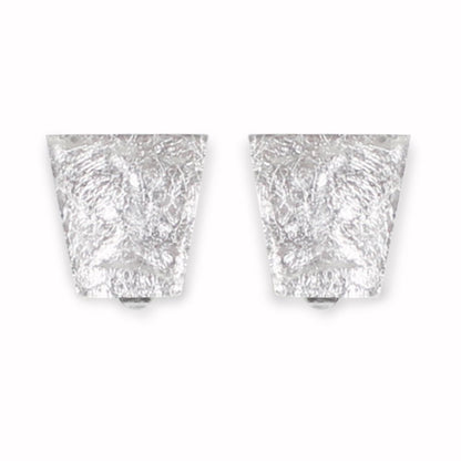 Silver Aztec Clip Earrings | The Jewellery Stop