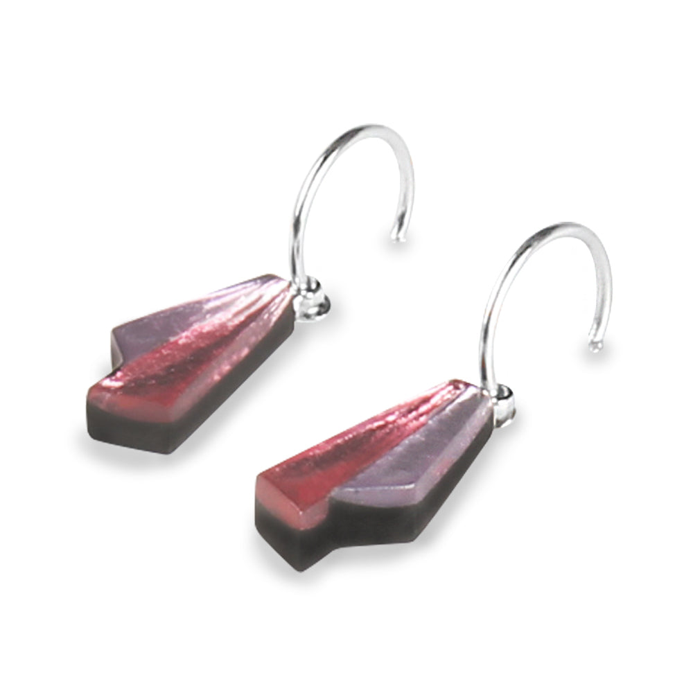Blush Deco Combi Creole Earrings