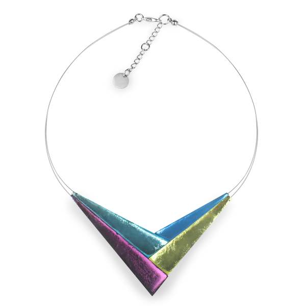 Kingfisher Shard Necklace