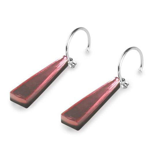 Blush Shard Creole Earrings | The Jewellery Stop