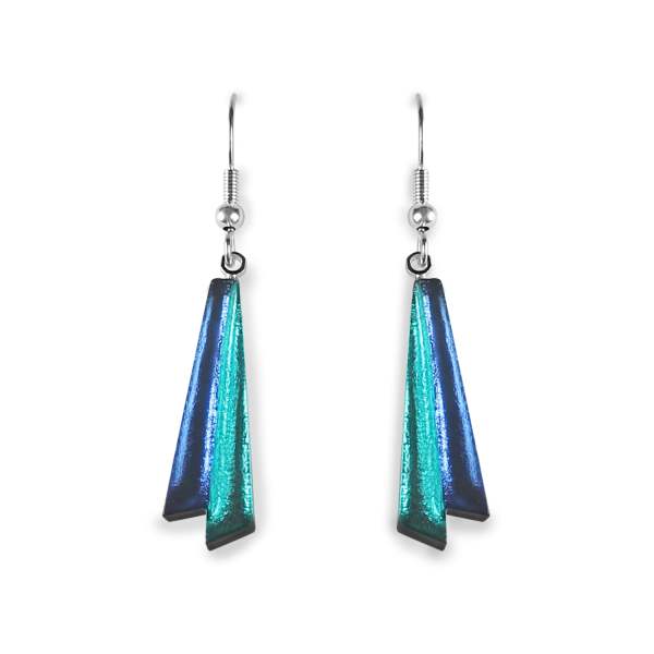 Riviera Shard Fish Hook Earrings | The Jewellery Stop
