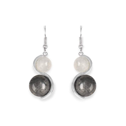 Silhouette Bubble Fish Hook Earrings | The Jewellery Stop