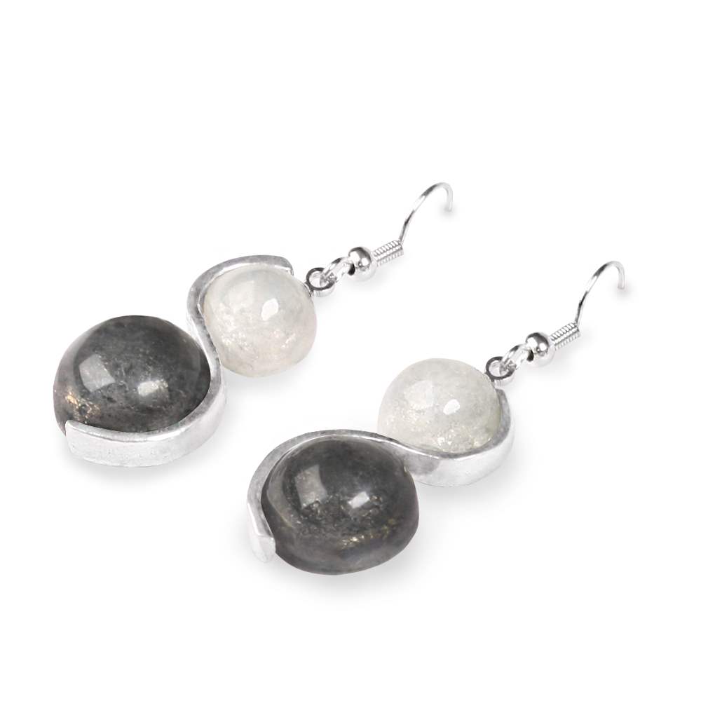 Silhouette Bubble Fish Hook Earrings | The Jewellery Stop