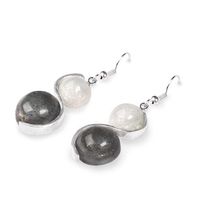 Silhouette Bubble Fish Hook Earrings | The Jewellery Stop
