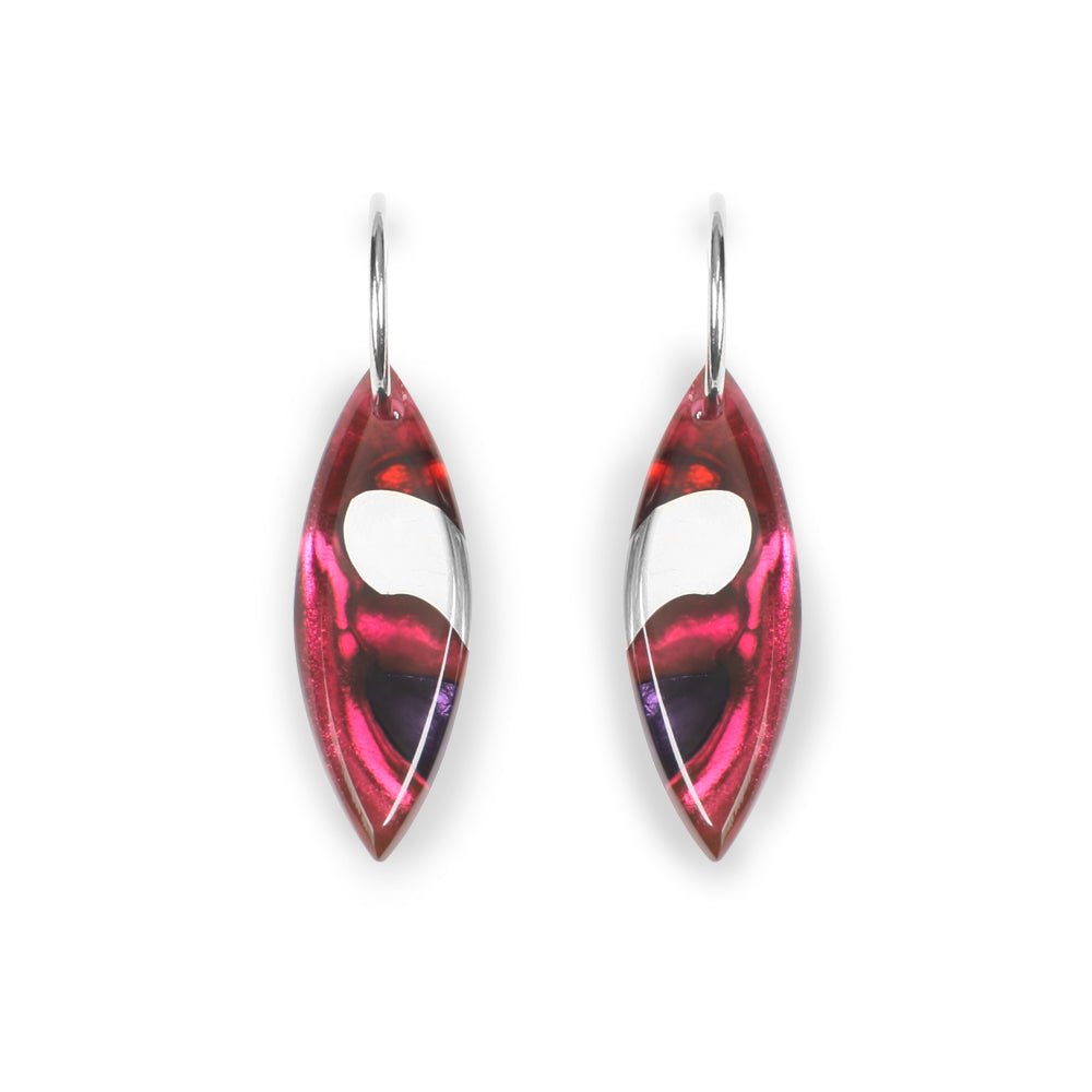 Trifle Pointed Pebble Mix Creole Earrings | The Jewellery Stop