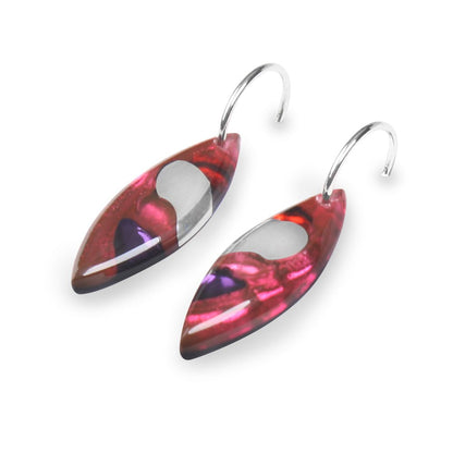 Trifle Pointed Pebble Mix Creole Earrings | The Jewellery Stop