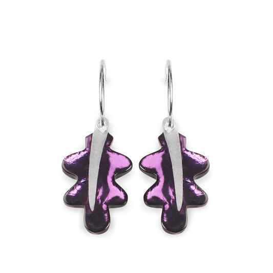 Trifle Assorted Leaf Oak Creole Earrings | The Jewellery Stop