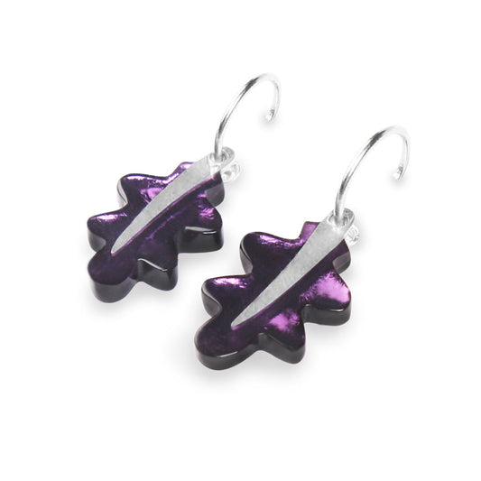 Trifle Assorted Leaf Oak Creole Earrings | The Jewellery Stop