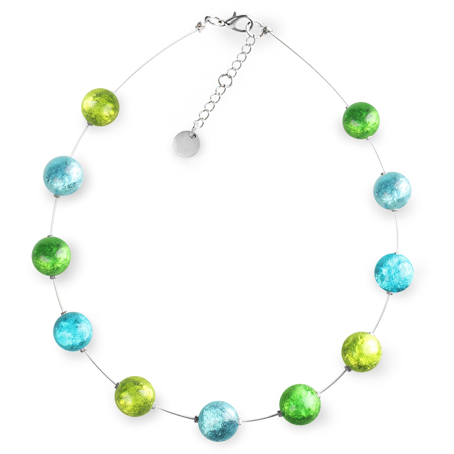 Caribbean Cabouchon Floating Combi Necklace