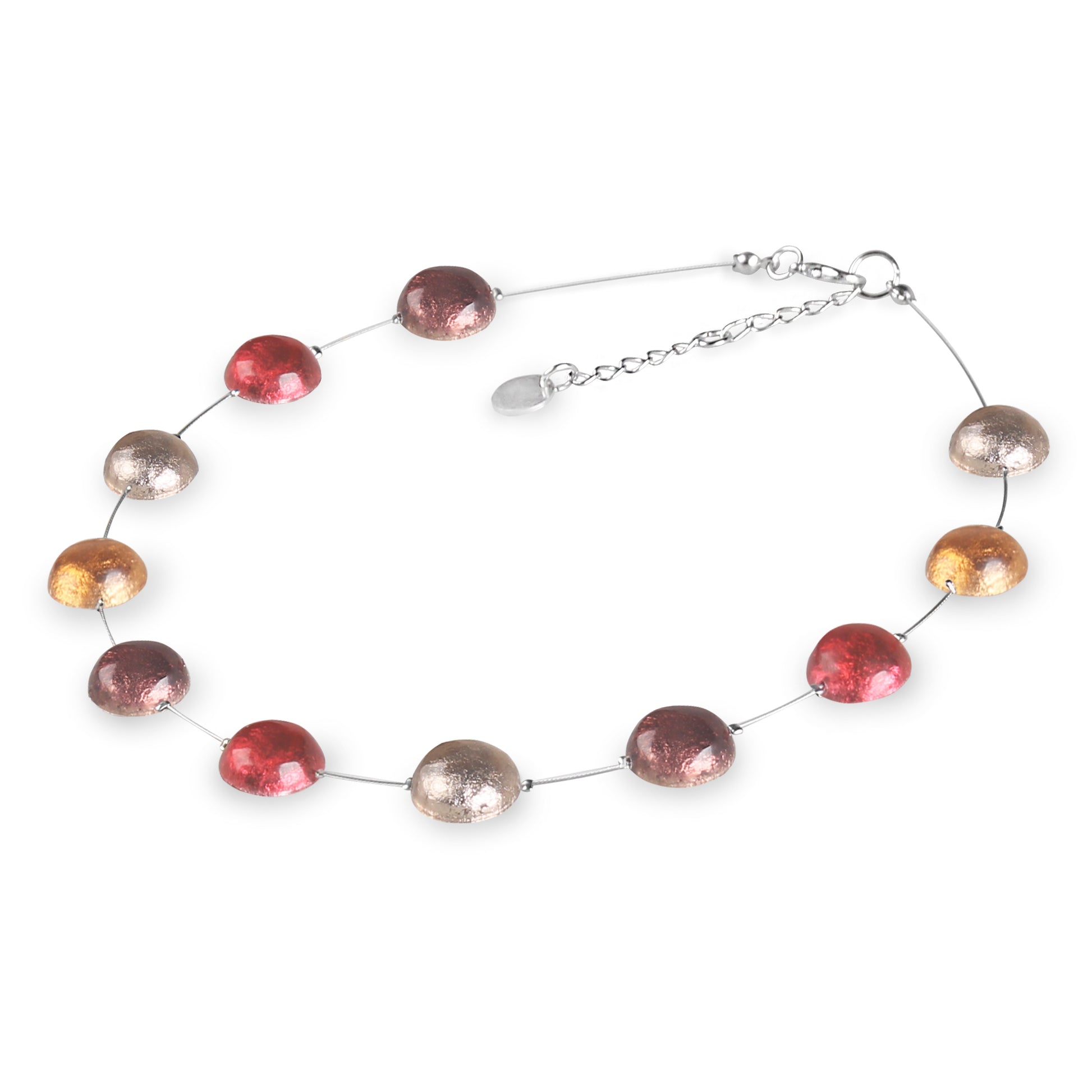 Chilli Cabouchon Floating Combi Necklace