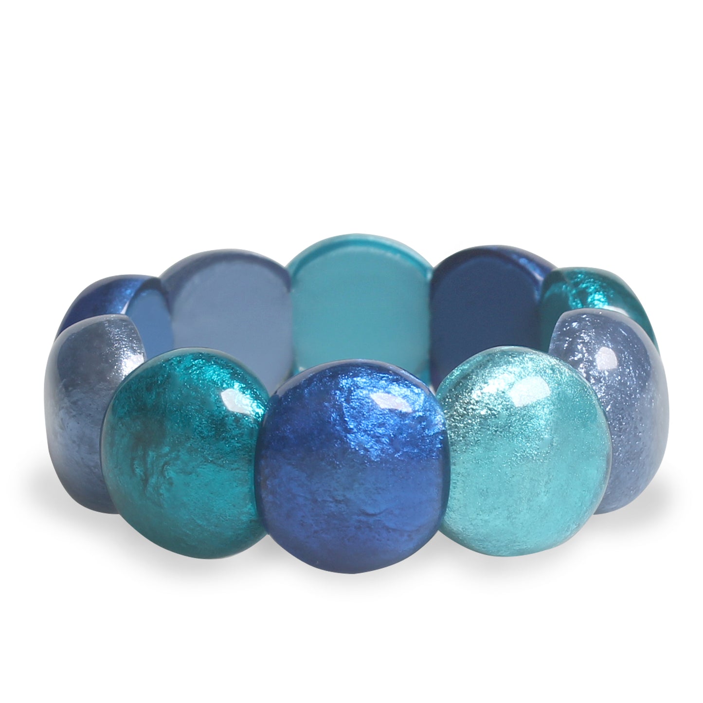 Riviera Cabouchon Combi Bangle | The Jewellery Stop
