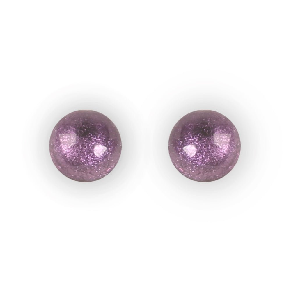 Rainbow Cabouchon Combi Medium Stud Earrings | The Jewellery Stop