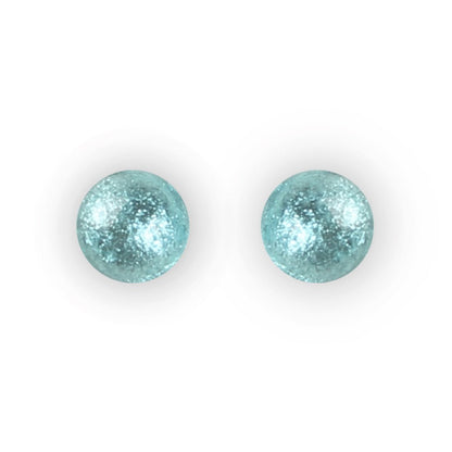 Riviera Cabouchon Combi Medium Stud Earrings | The Jewellery Stop
