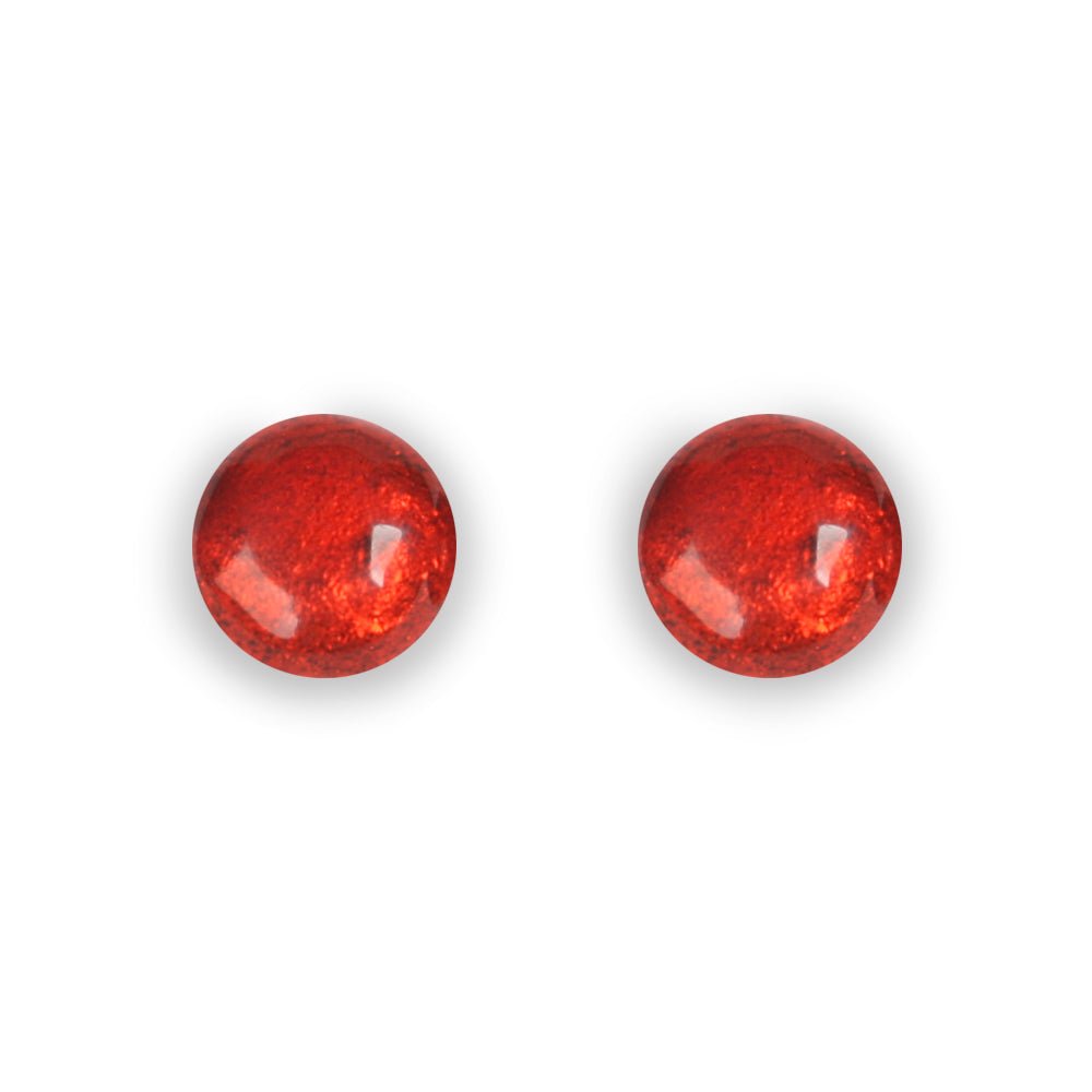 Trifle Cabouchon Combi Medium Stud Earrings | The Jewellery Stop