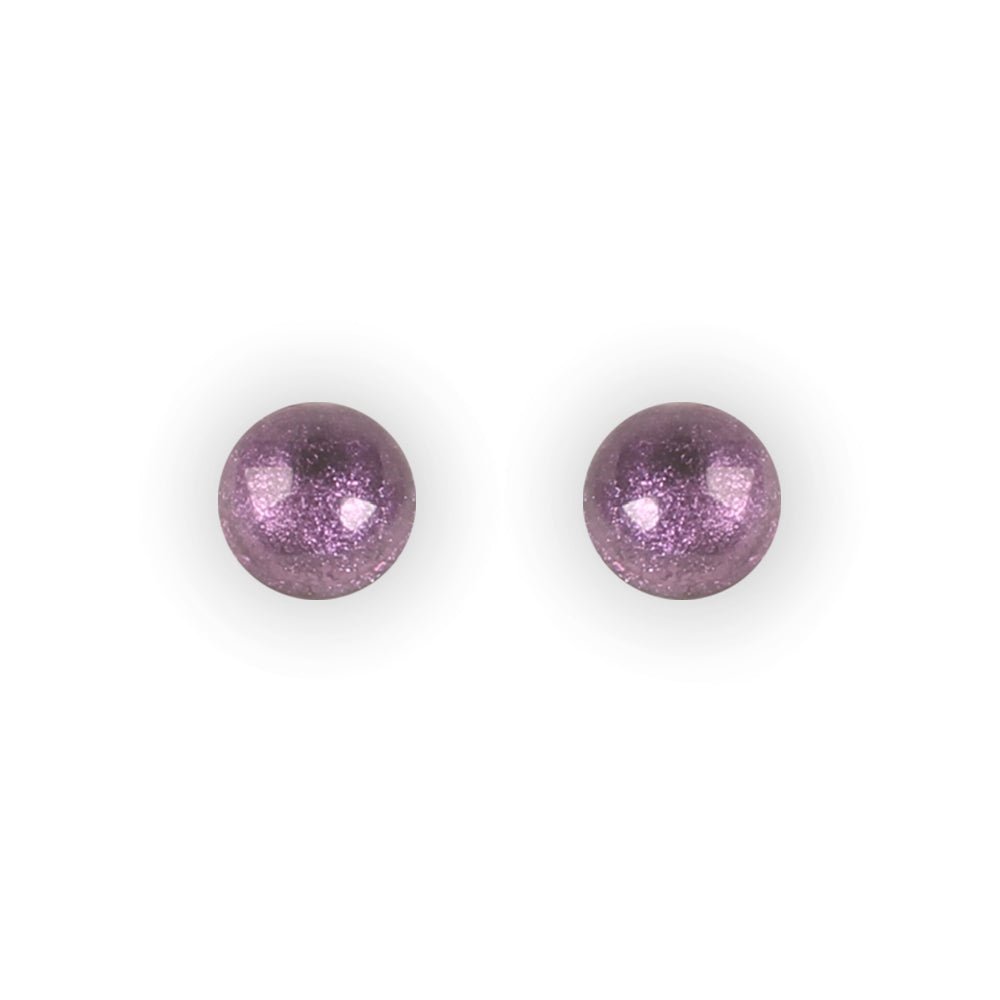 Rainbow Cabouchon Combi Small Stud Earrings | The Jewellery Stop
