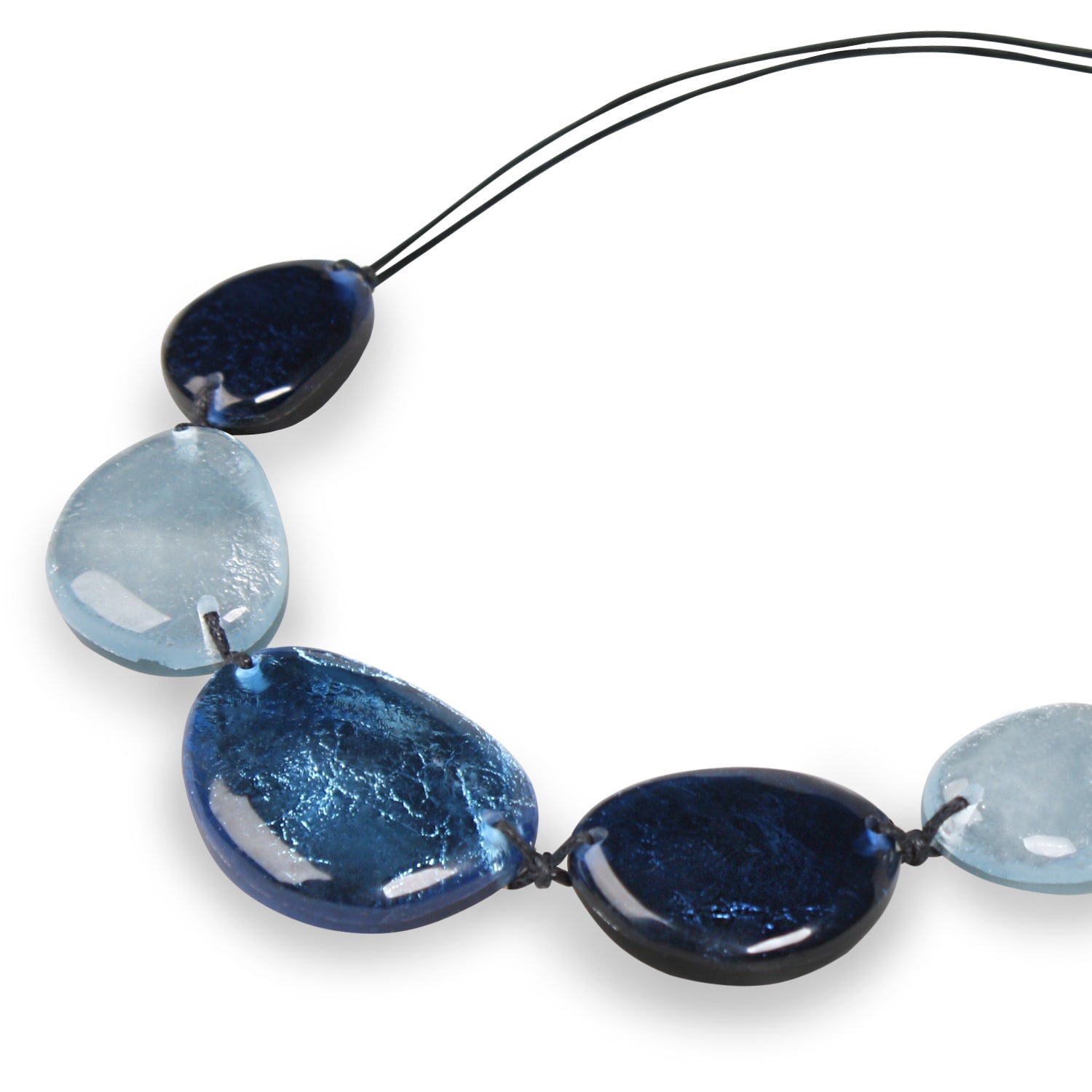 Ice Pebble Combi Small Necklace