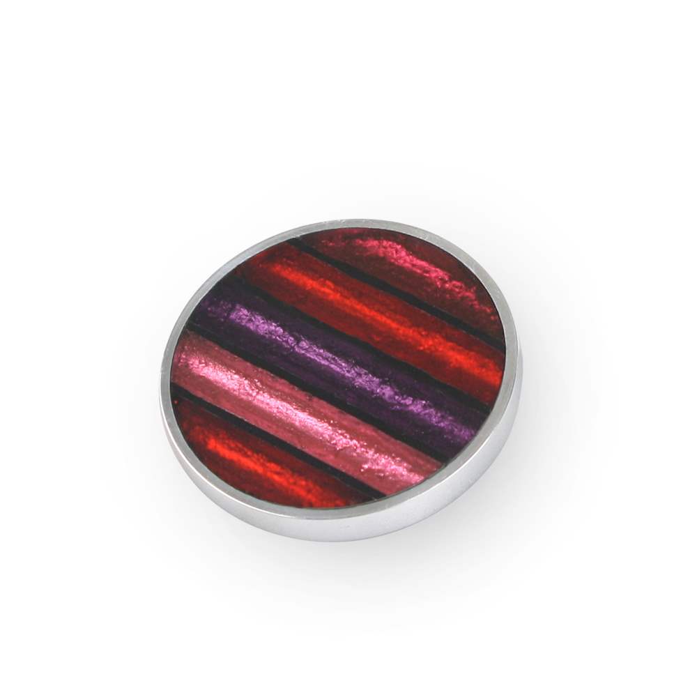 Trifle Aluminium Stripe Brooch | The Jewellery Stop