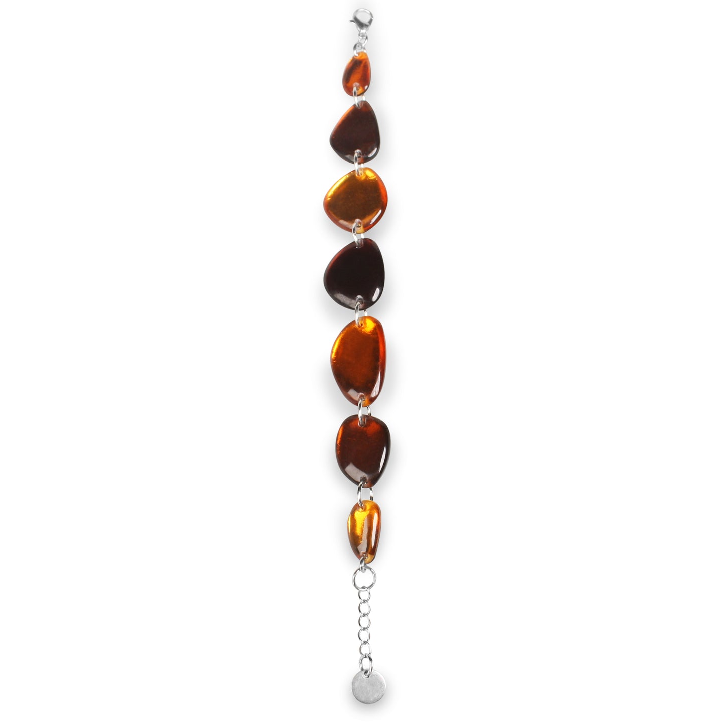 Paprika Eclectic Pebble Combi Bracelet | The Jewellery Stop