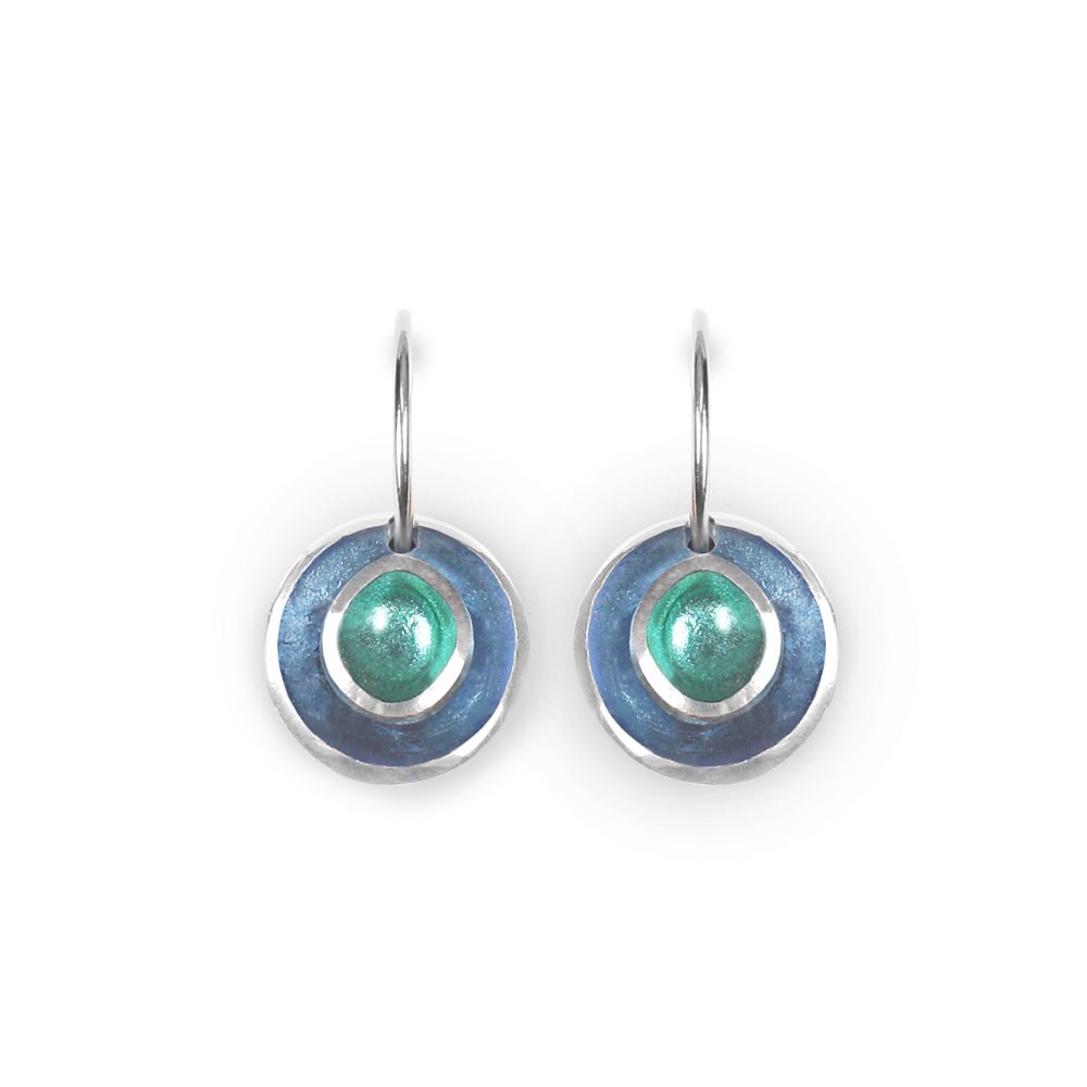 Mediterranean Organic Circles Creole Earrings | The Jewellery Stop