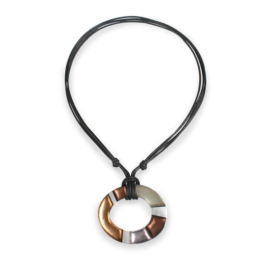 Mink Tribal Circle Pendant | The Jewellery Stop