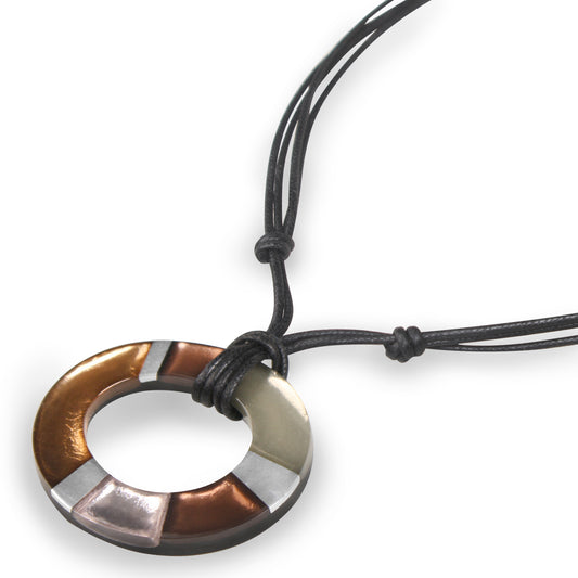 Mink Tribal Circle Pendant | The Jewellery Stop