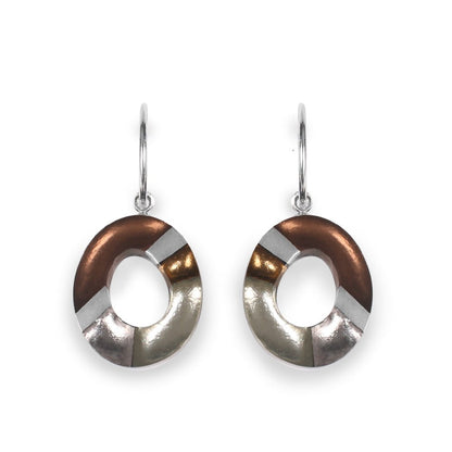 Mink Tribal Circle Creole Earrings | The Jewellery Stop