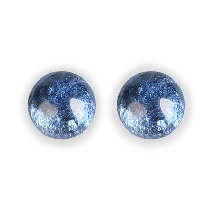 Ice Cabouchon Combi Large Stud Earrings