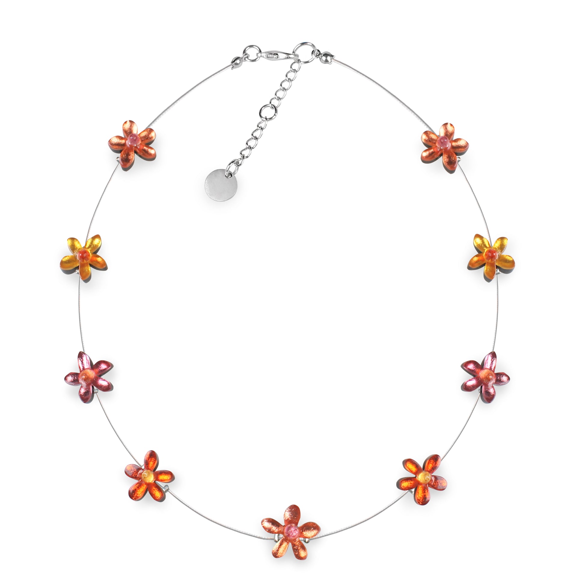 Carnival Flower Daisy Necklace