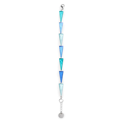 Teal Fan Bracelet | The Jewellery Stop