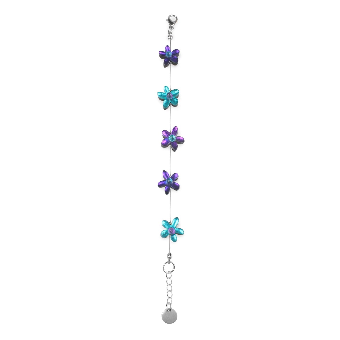 Peacock Flower Daisy Bracelet | The Jewellery Stop