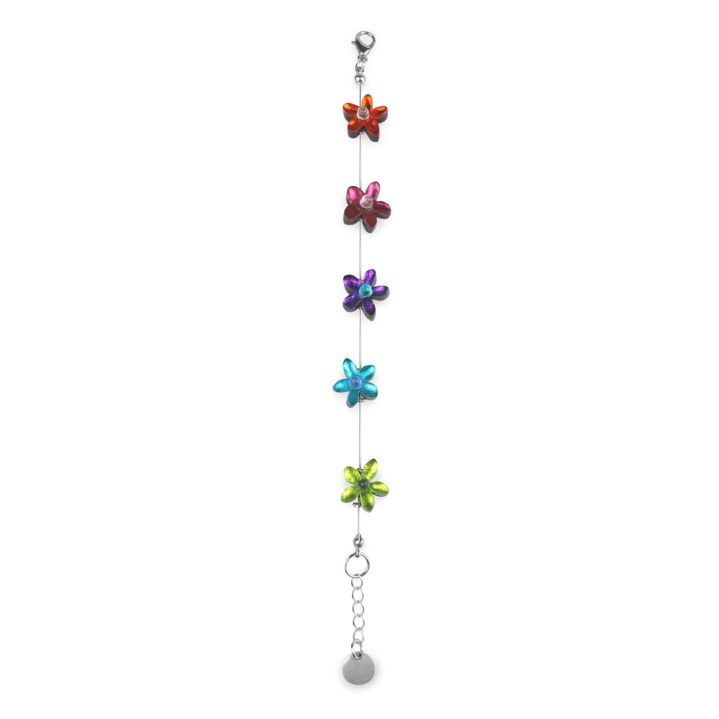 Rainbow Flower Daisy Bracelet | The Jewellery Stop