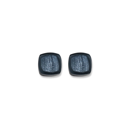 Ice Abstract Squares Stud Earrings