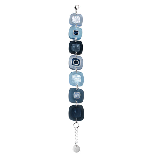 Ice Abstract Squares Bracelet | The Jewellery Stop