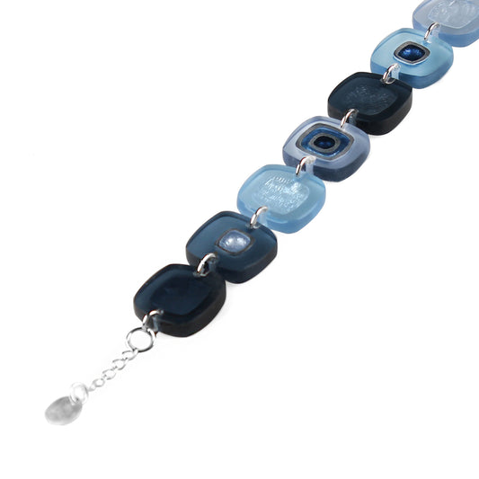 Ice Abstract Squares Bracelet | The Jewellery Stop