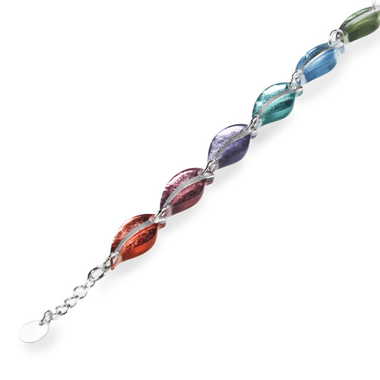 Pastels Leaf Bracelet