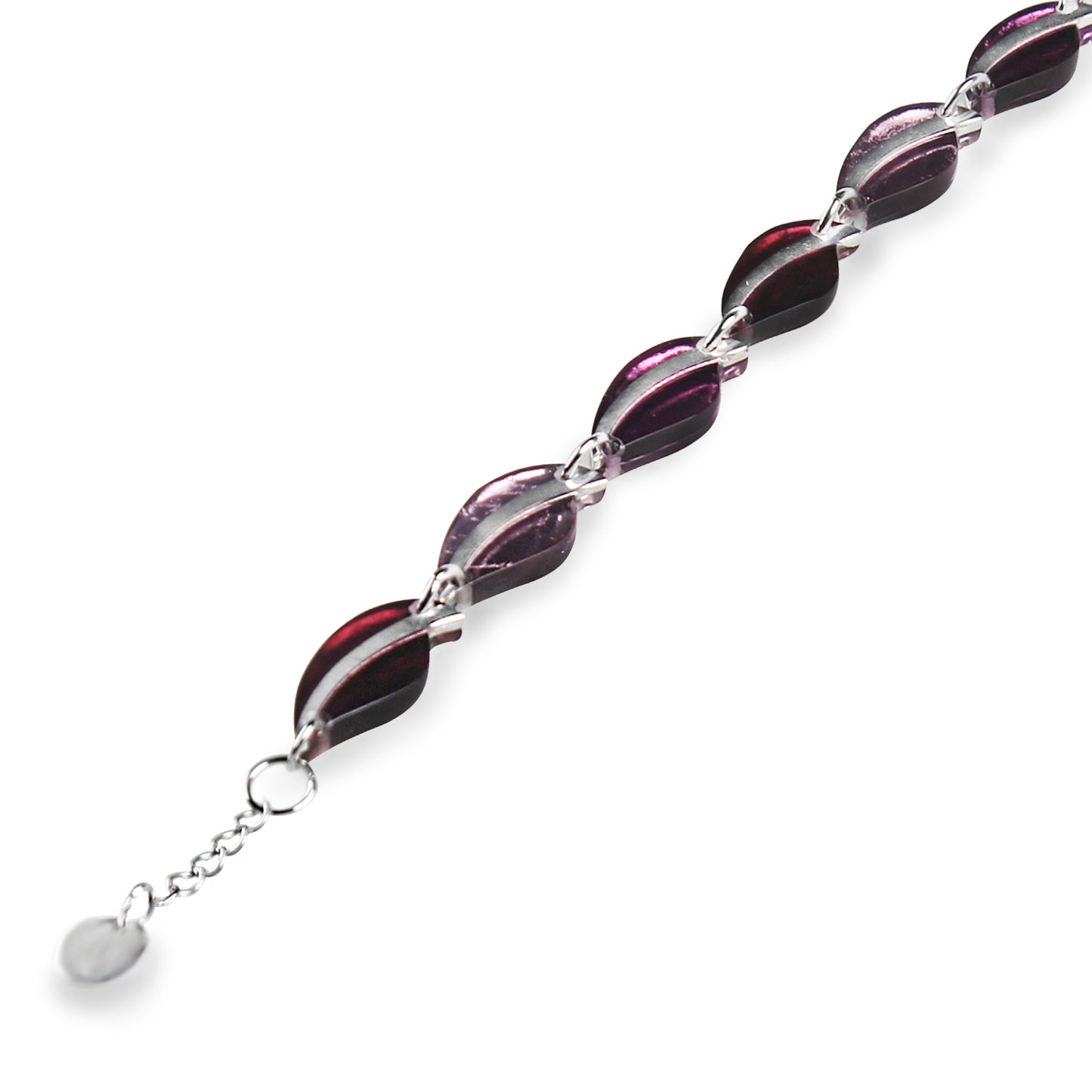 Plum Leaf Bracelet | The Jewellery Stop